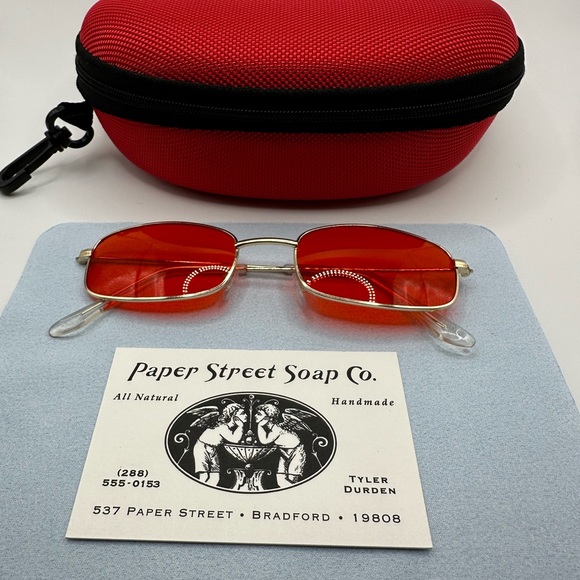 Project Mayhem Shades Tyler Durden Fight Club NEW Oliver Peoples 523 Brad Pitt - Picture 7 of 17